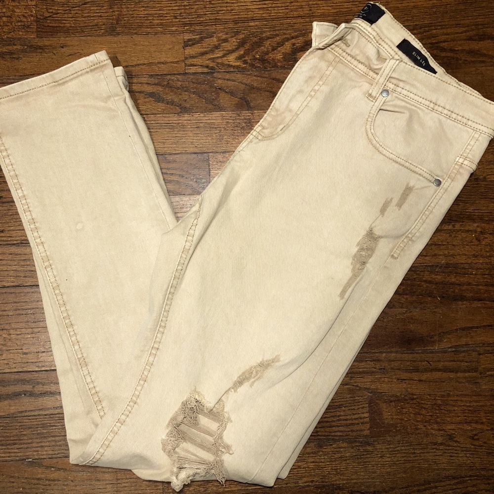 Cotton on pants size 34 ripped style new w/o tags
